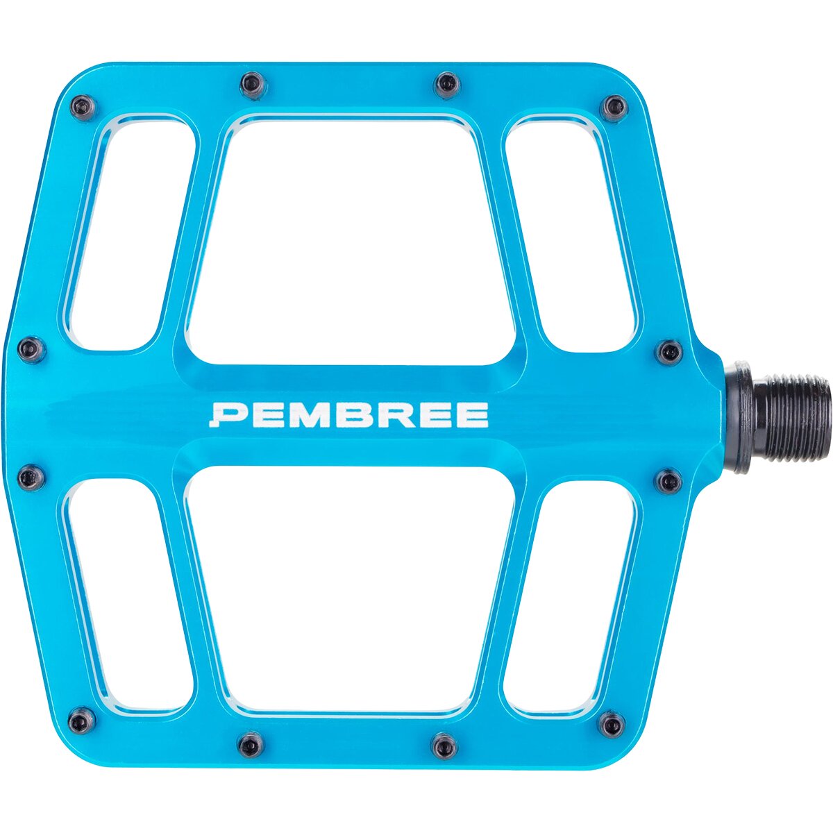 Image of PEMBREE D3A Flat Pedals Turquoise, Small