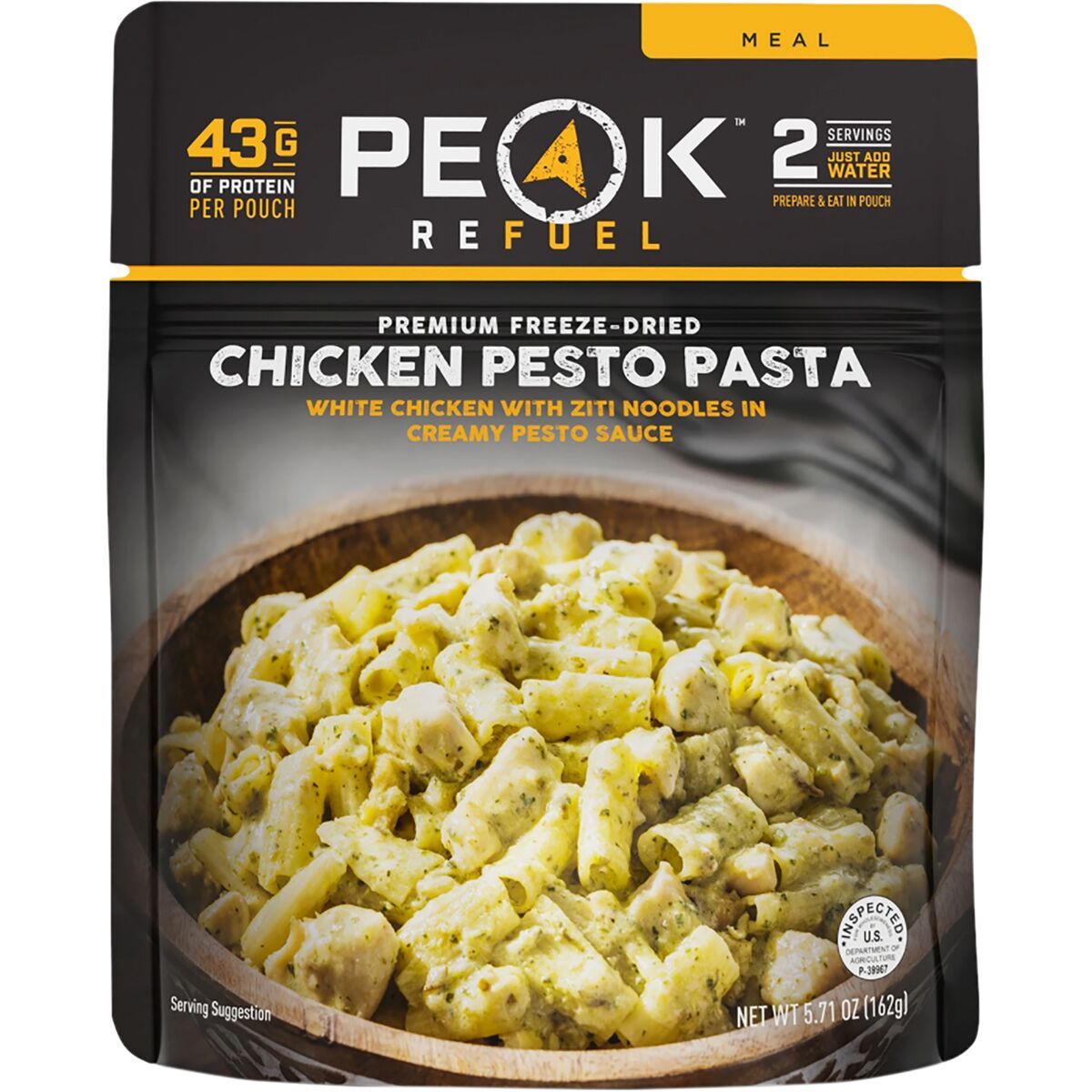 Image of Peak Refuel Chicken Pesto Pasta Black, One Size
