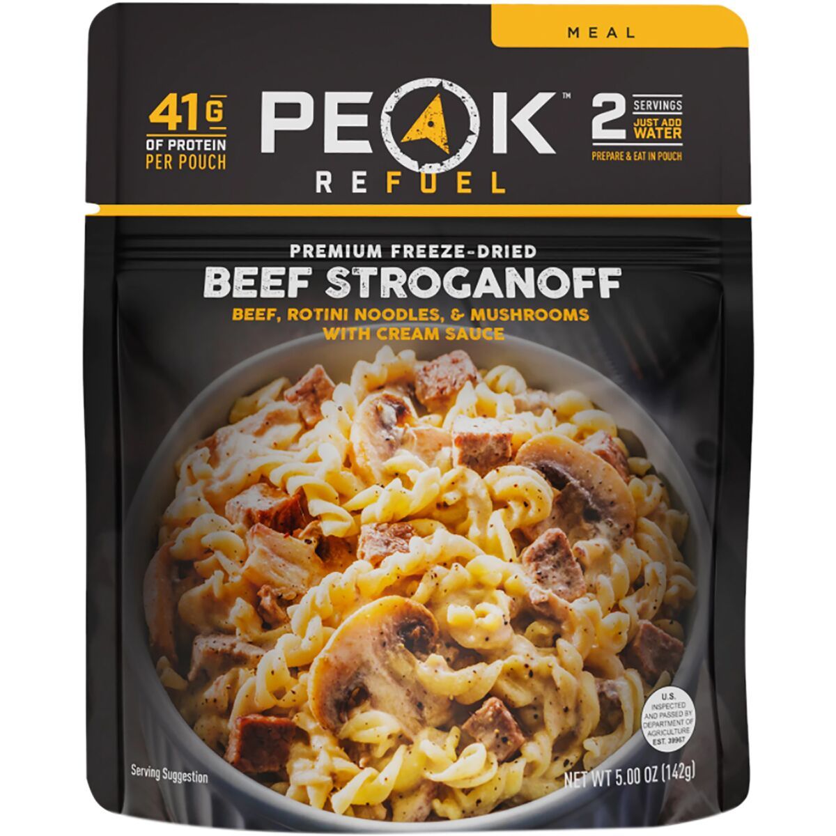 Image of Peak Refuel Beef Stroganoff Black, One Size