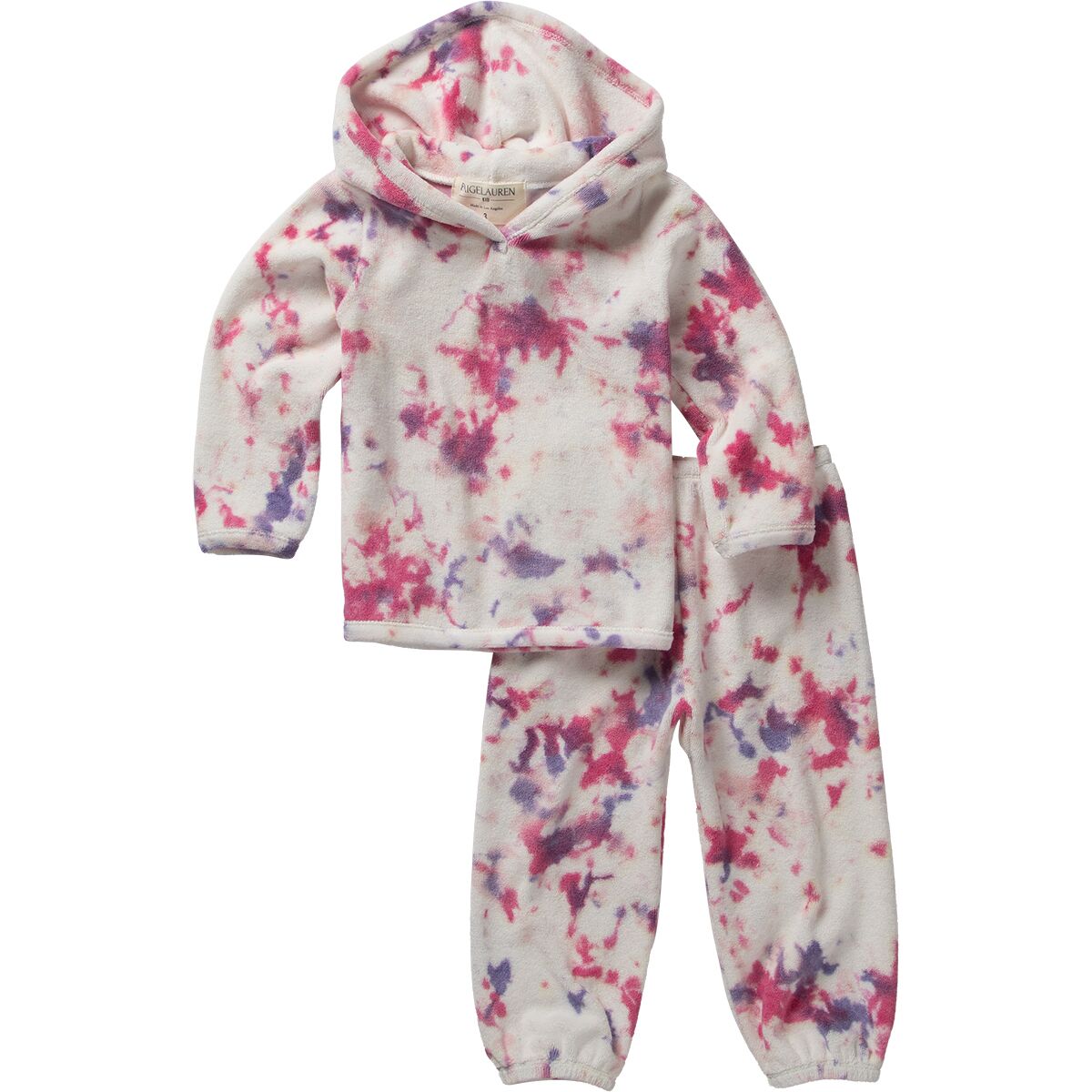 PaigeLauren French Terry Hoodie and Balloon Pant Set - Infant Girls'