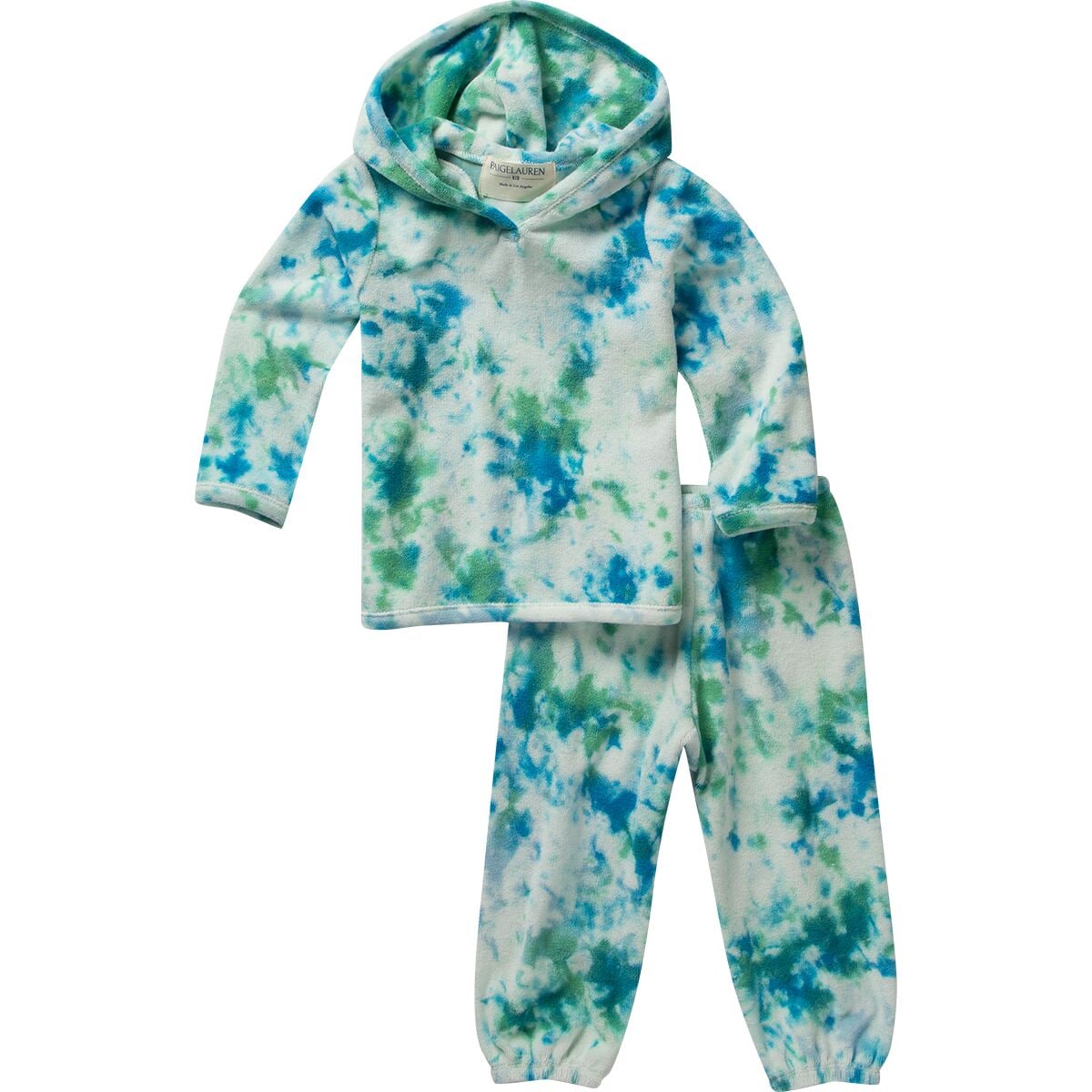 PaigeLauren French Terry Splatter Hoodie and Balloon Pant Set - Infants'