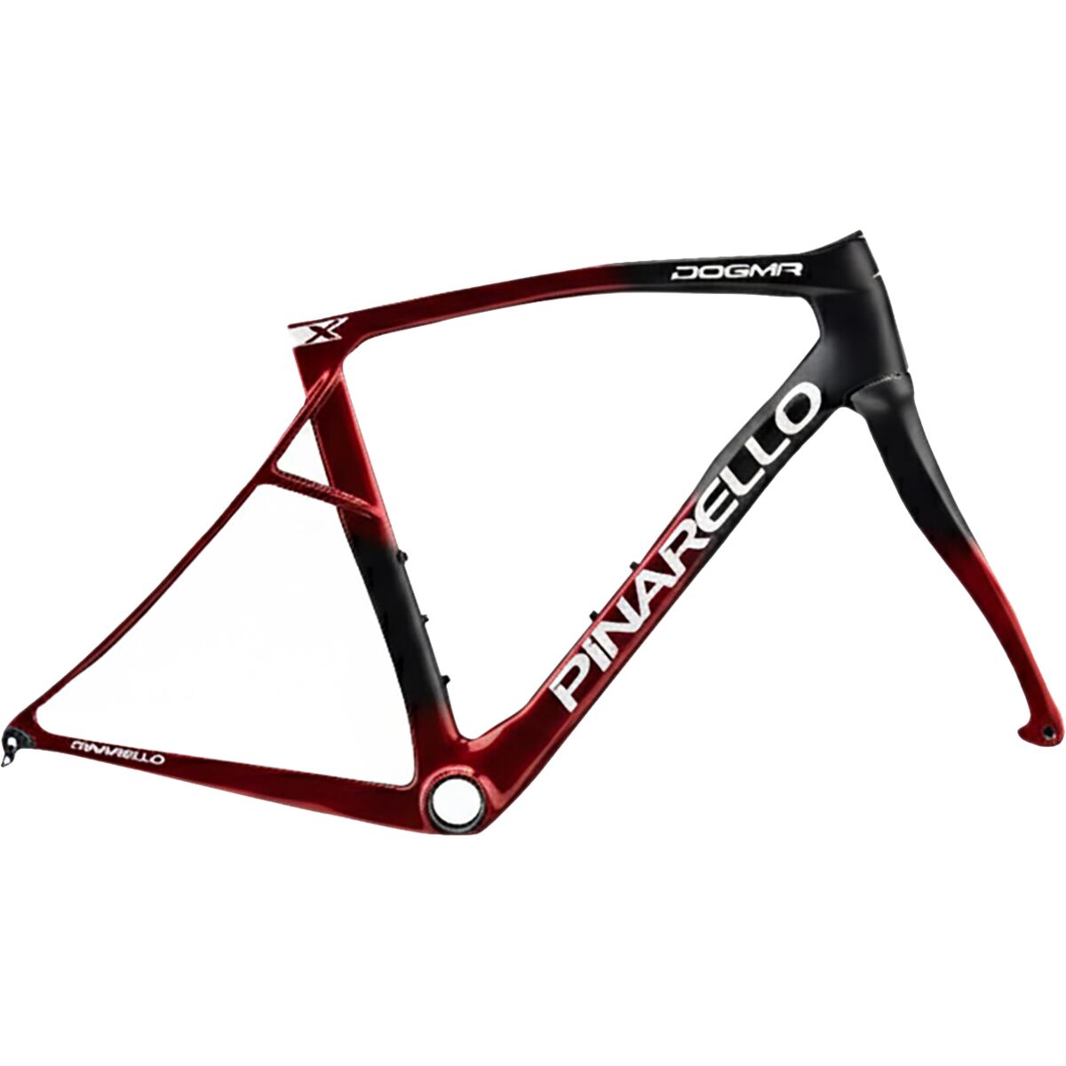 Image of Pinarello Dogma X Disc Road Frameset Starry Red Shiny, 51.5