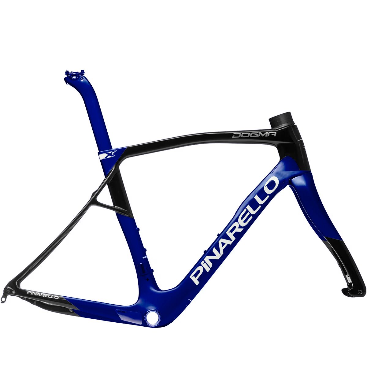Image of Pinarello Dogma X Disc Road Frameset Xolar Blue, 50