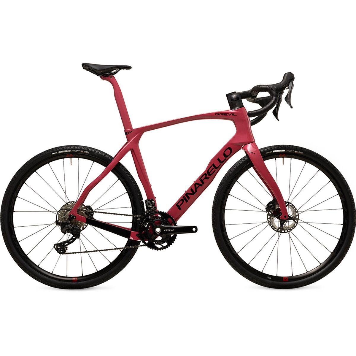 Image of Pinarello Grevil F7 GRX 820 Gravel Bike Red Wine, 60