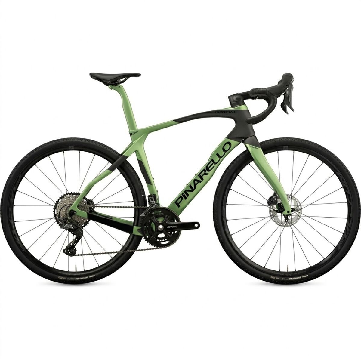 Image of Pinarello Grevil F7 GRX 820 Gravel Bike Stone Green, 50