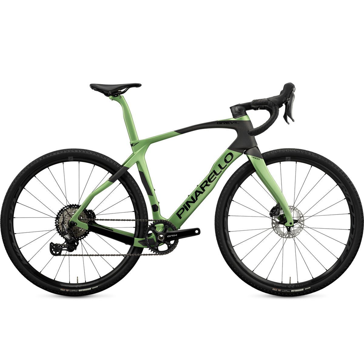 Image of Pinarello Grevil F7 GRX 820 Gravel Bike Stone Green, 53