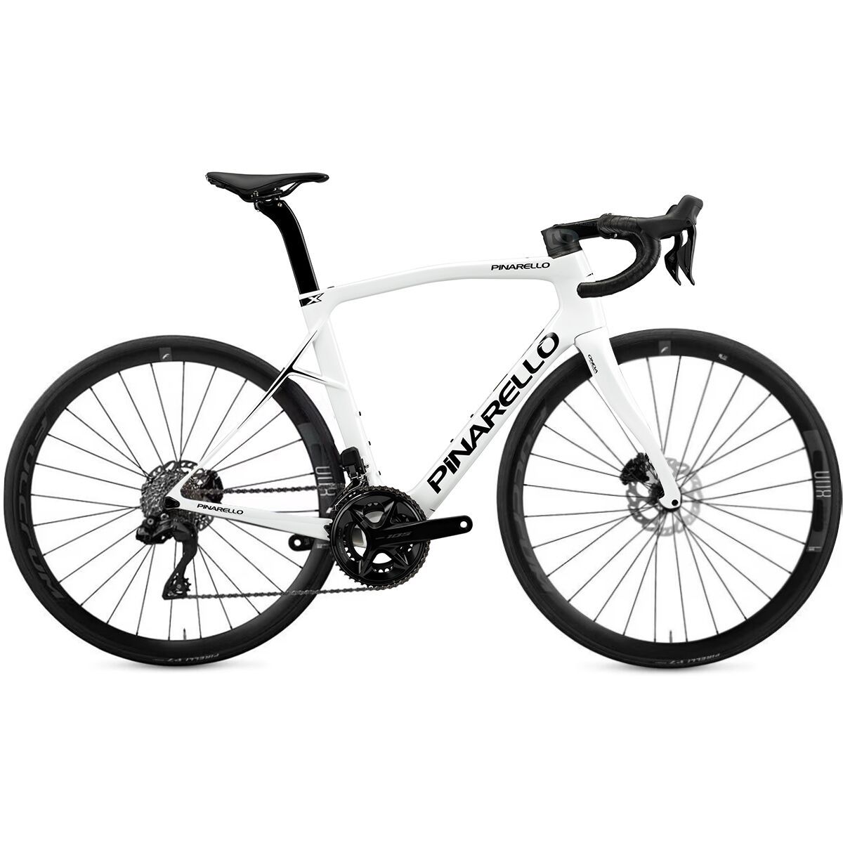 PINARELLO クロスバイク ホワイト/ゴールド PINARELLO クロスバイク ホワイト/ゴールド PINARELLO クロスバイク