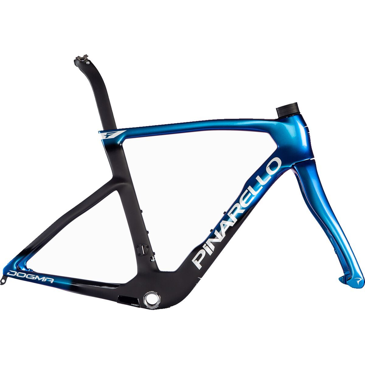 Image of Pinarello Dogma F Disc Road Frameset Luxter Blue Shiny, 56