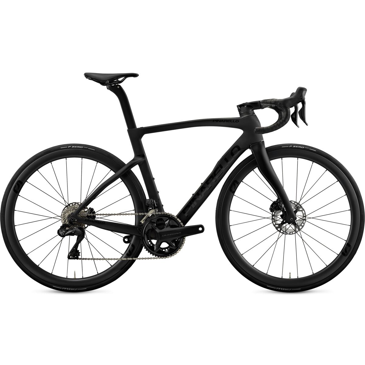 Image of Pinarello F7 Ultegra Di2 Carbon Wheel Road Bike Furious Black, 51.5