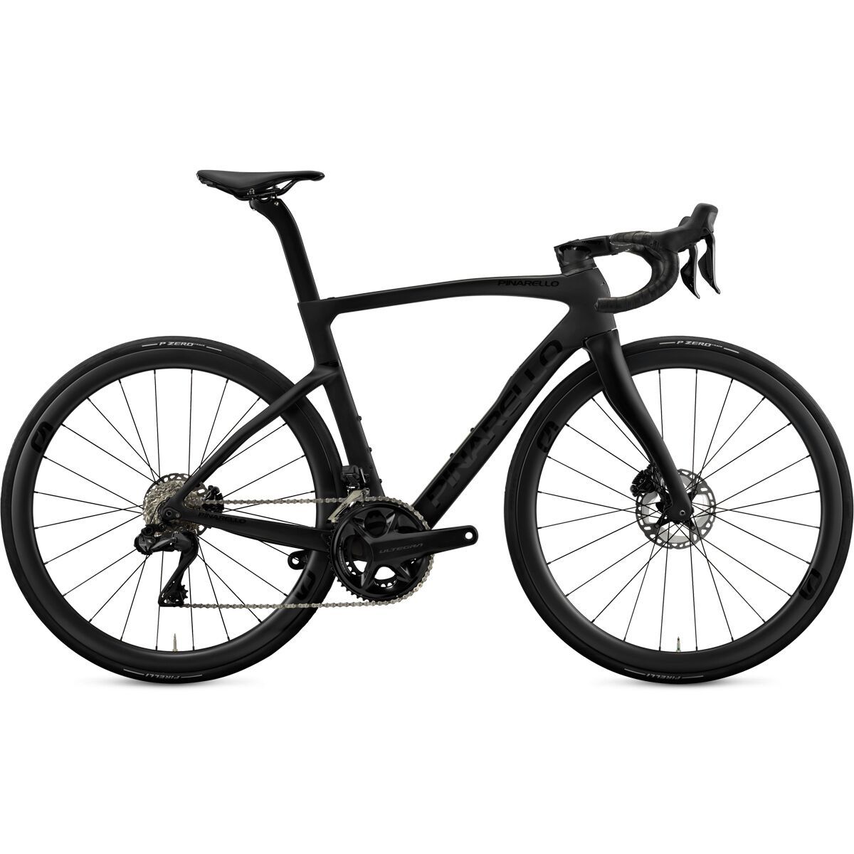 Image of Pinarello F7 Ultegra Di2 Carbon Wheel Road Bike Furious Black, 51.5