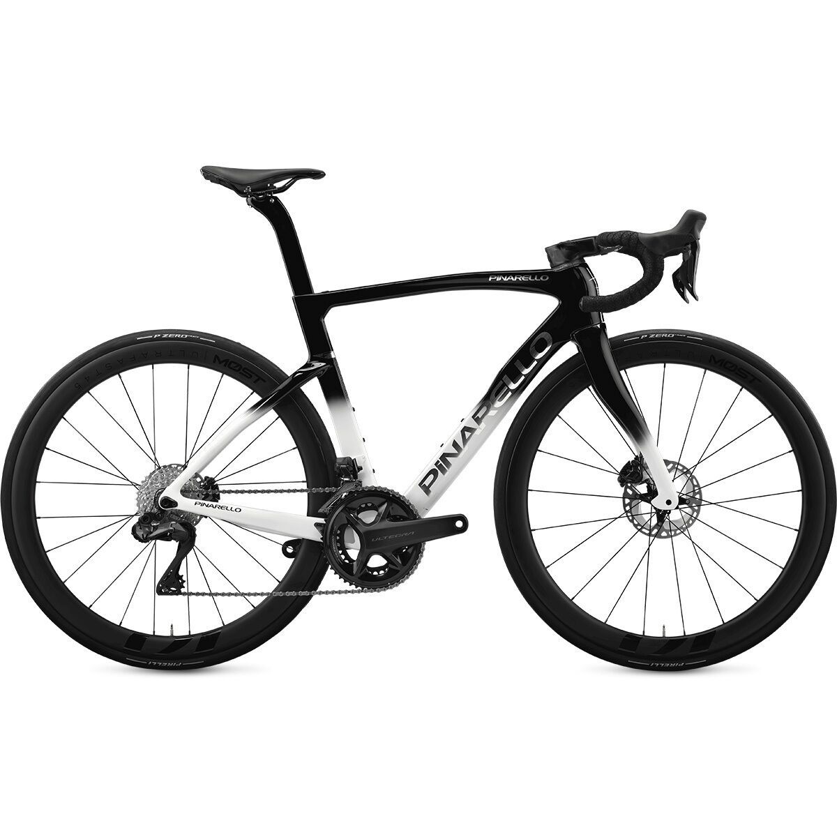 Image of Pinarello F7 Ultegra Di2 Carbon Wheel Road Bike Lunar White, 54.5