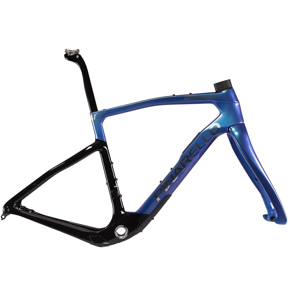 Image of Pinarello Dogma GR Gravel Frameset Luxter Blue Shiny, 51.5