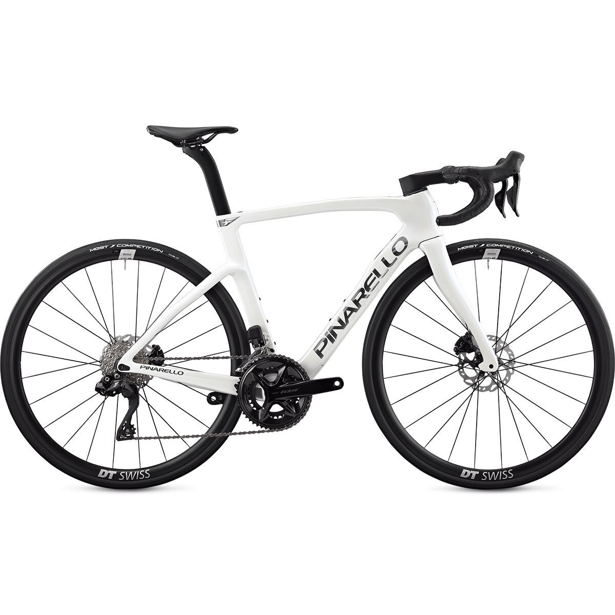 Image of Pinarello F3 105 Di2 Road Bike Alabaster White Shiny, 46.5