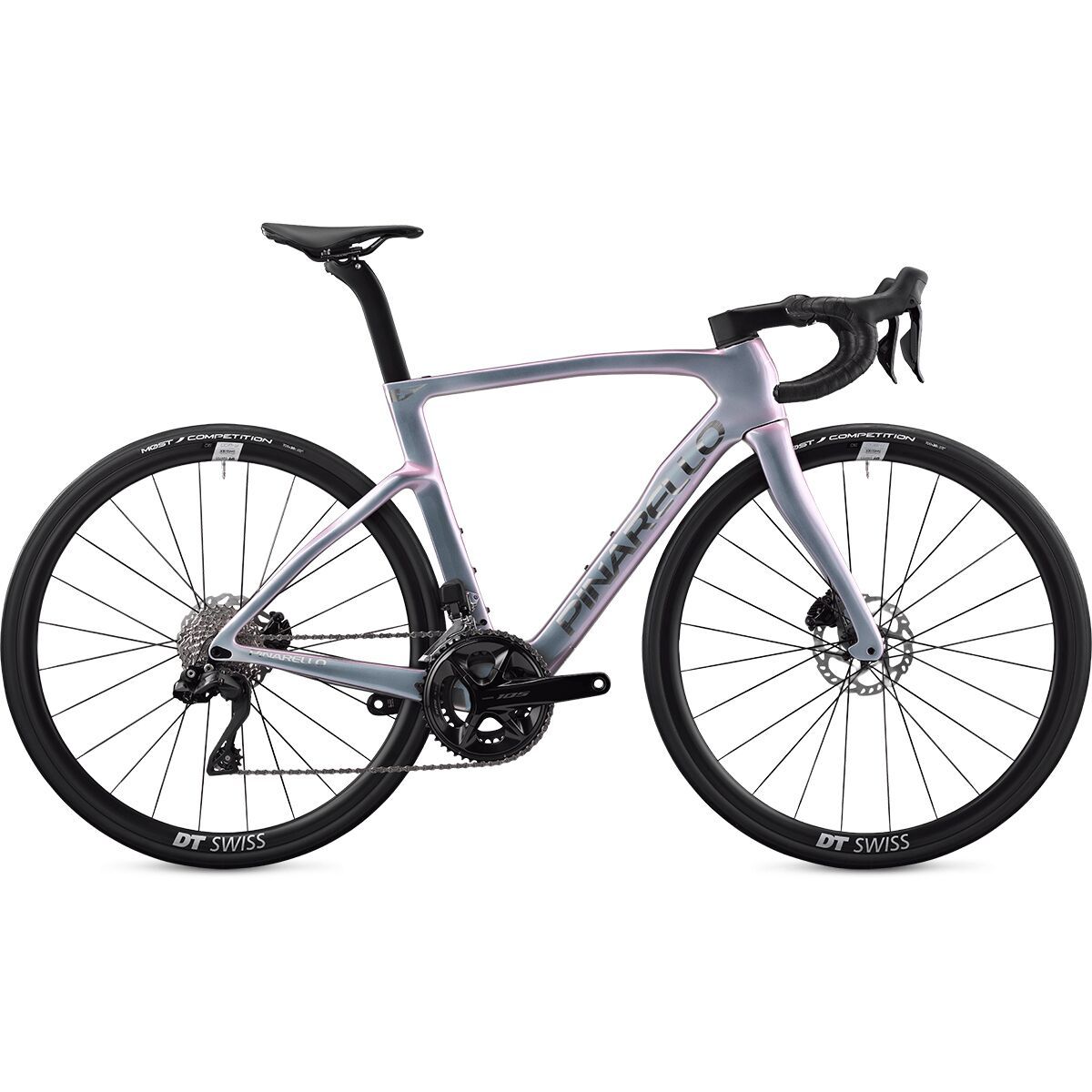 Image of Pinarello F3 105 Di2 Road Bike Interstellar Grey Shiny, 57.5