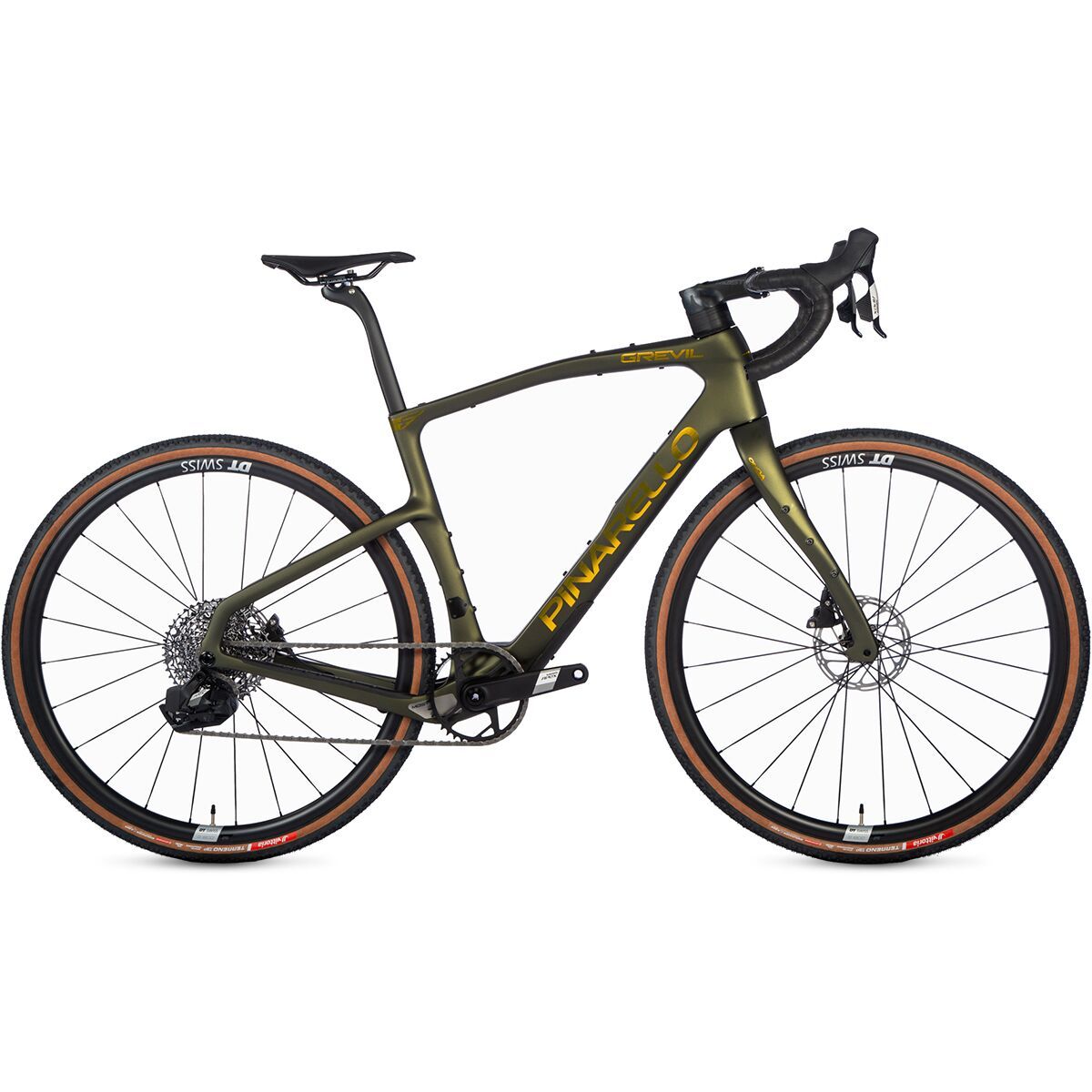 Image of Pinarello Grevil F3 Apex XPLR AXS Gravel Bike Etna Black, 55