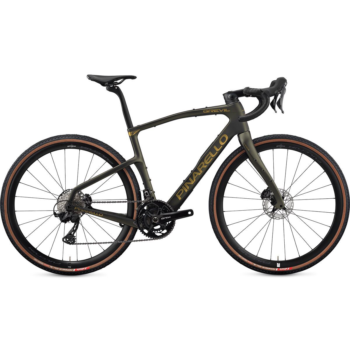 Pinarello Grevil F3 Apex XPLR AXS Gravel Bike Etna Black, 55