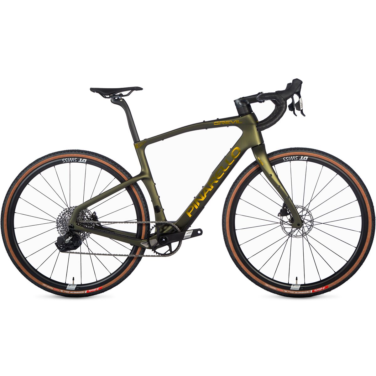 Image of Pinarello Grevil F3 Apex XPLR AXS Gravel Bike Etna Black, 50