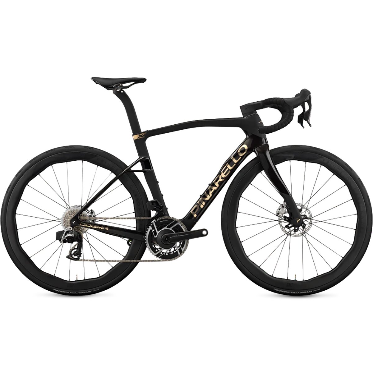 Image of Pinarello Dogma X Red AXS PM Grit 4540 Evolution Carbon Wheel Bike Etna Lucente, 56
