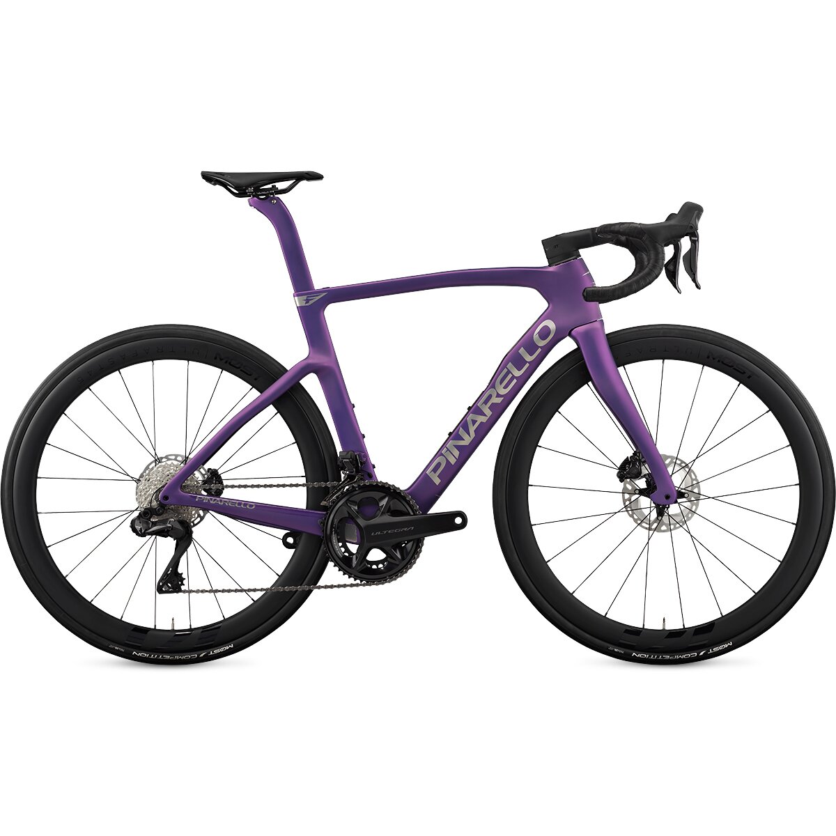 Pinarello F7 Force AXS Ultrafast 45 Carbon Wheel Road Bike Steel Orchid, 43