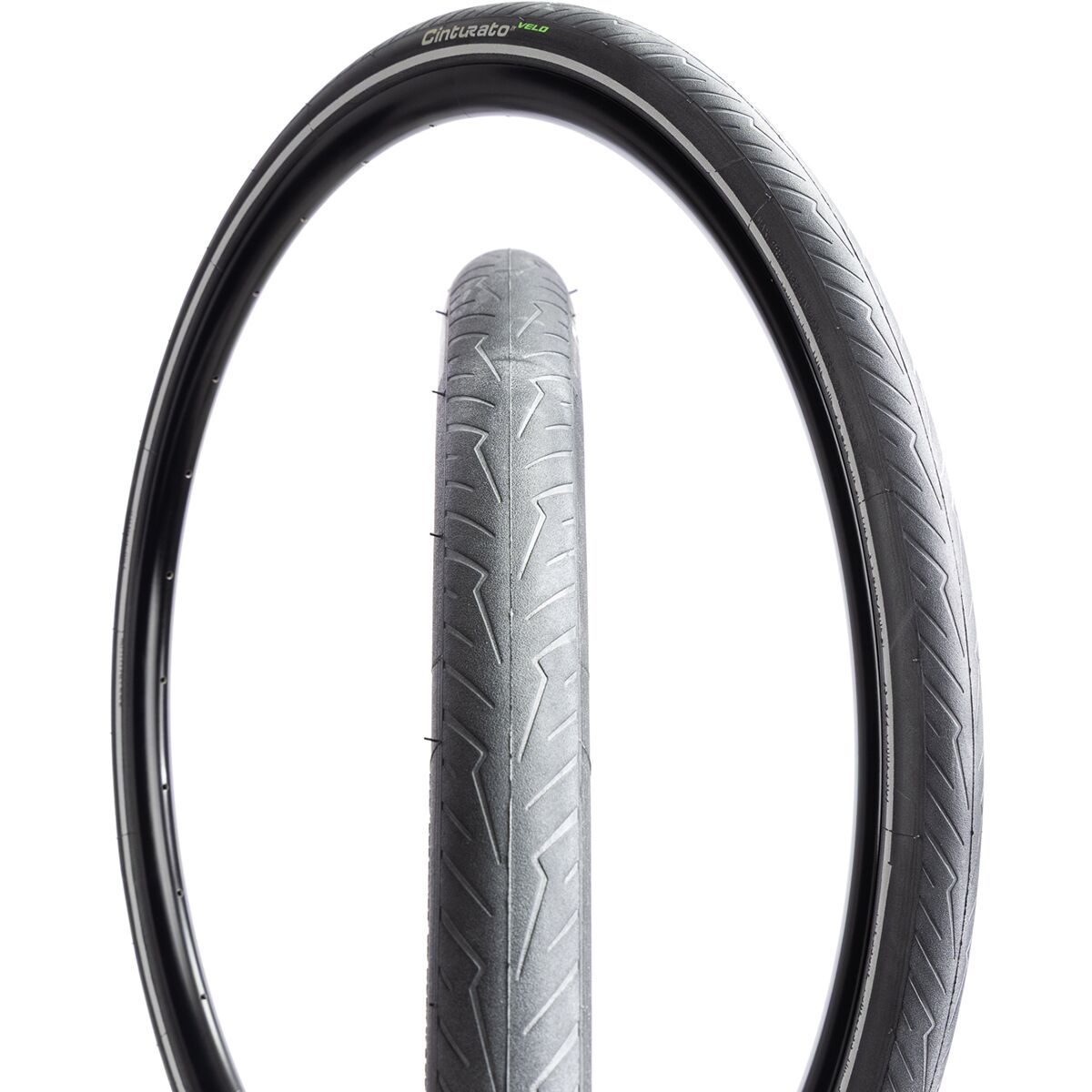 Image of Pirelli Cinturato Velo Tubeless Ready Tire Reflective Stripe, 700x35