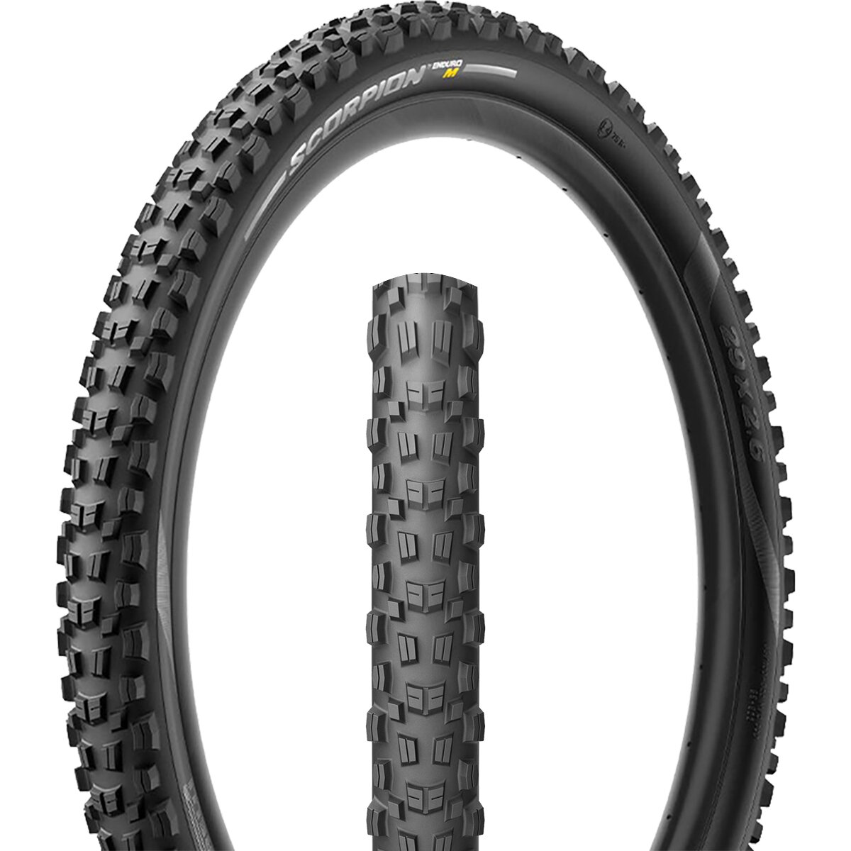 Image of Pirelli Scorpion 27.5in Enduro M Tubeless Tire Black2, 27.5x2.6