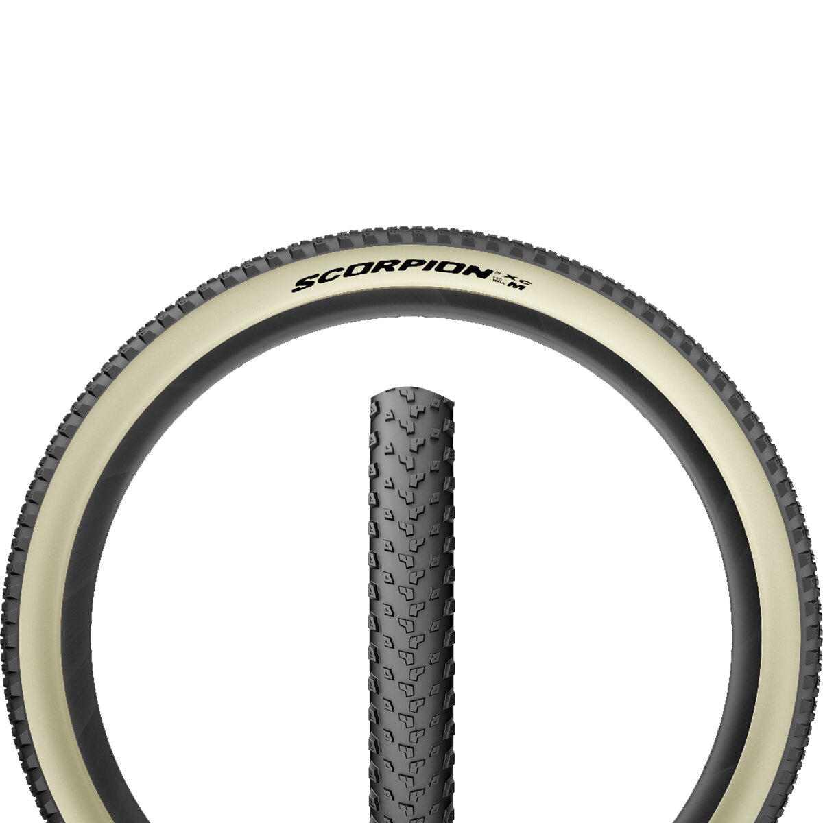 Image of Pirelli Scorpion Race 29in XC M Tubeless Tire Retro, 29x2.4