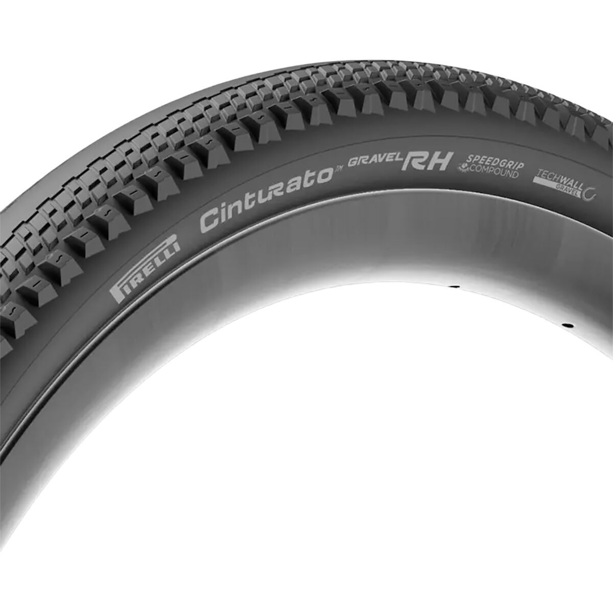Image of Pirelli Cinturato Gravel RH Tubeless Tire Black, 700x45mm