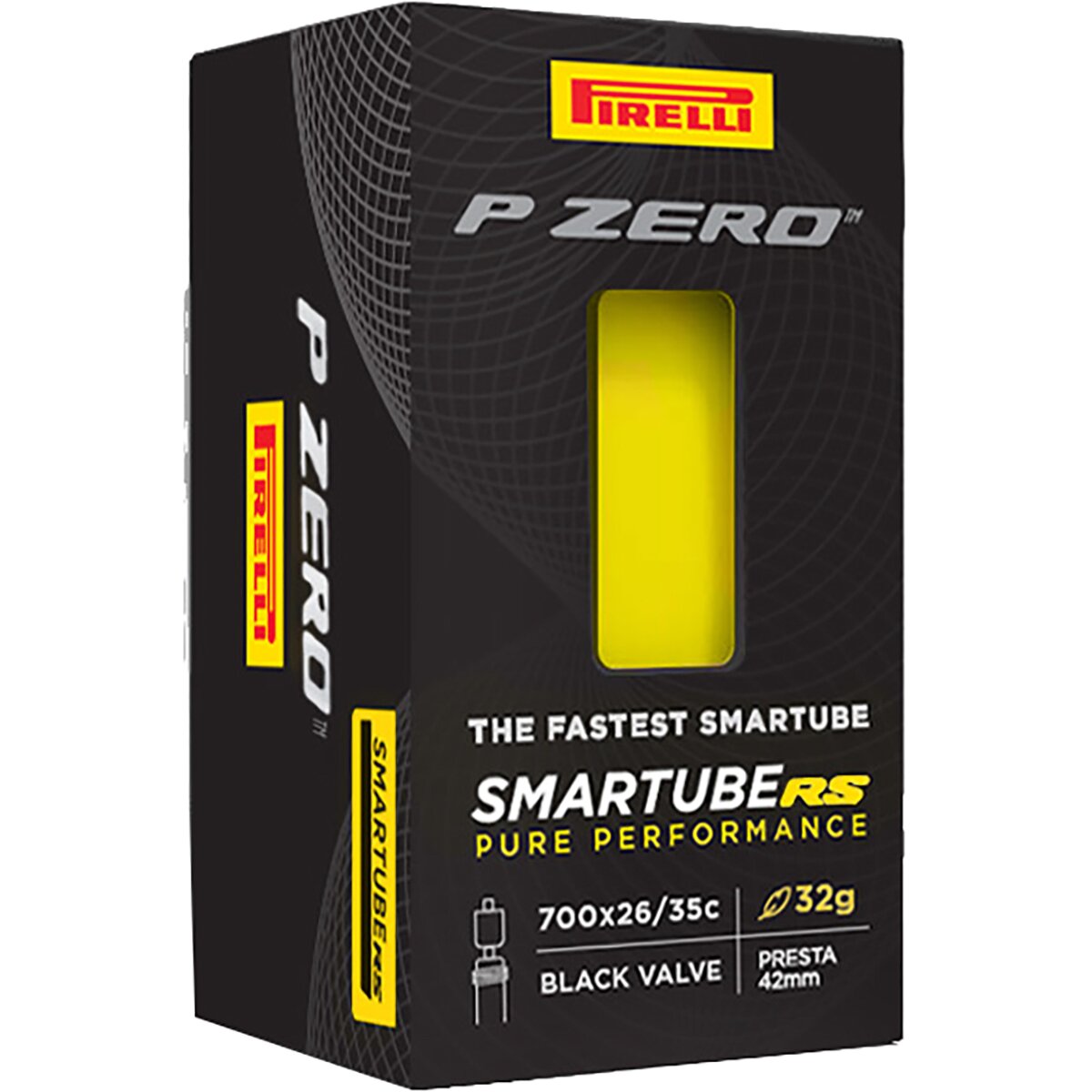 Image of Pirelli P Zero SmarTUBE RS Yellow, 700x26-35, 80mm Valve