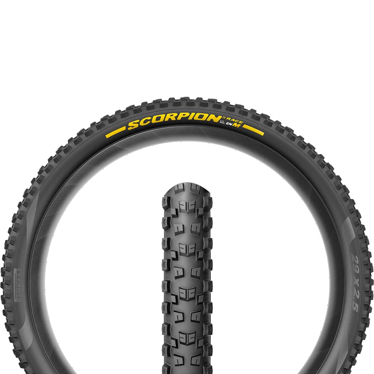 Image of Pirelli Scorpion Race 29in Enduro M Tubeless Tire Yellow Label, 29x2.5