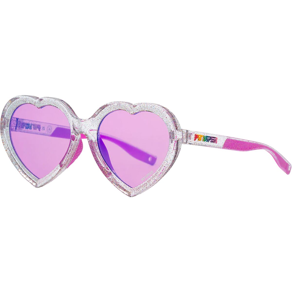 Image of Pit Viper The Admirer HDPV Polarized Sunglasses Rainbow Jellies HDPV Polarized Pink, One Size