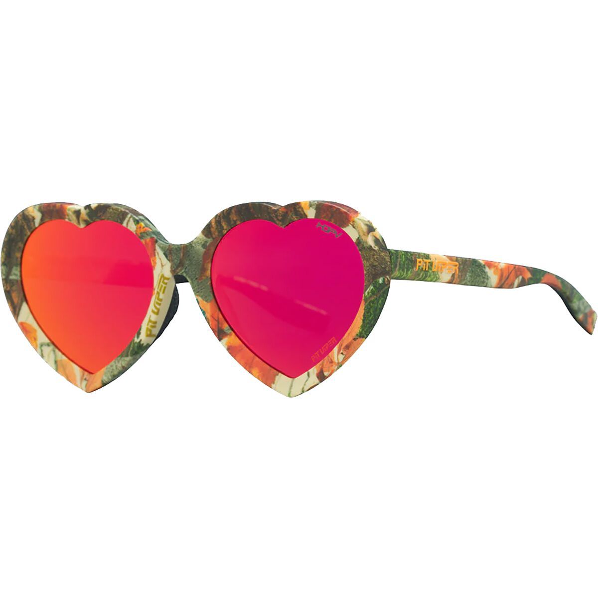 Image of Pit Viper The Admirer HDPV Polarized Sunglasses The Actualbush/HDPV Polarized Red, One Size
