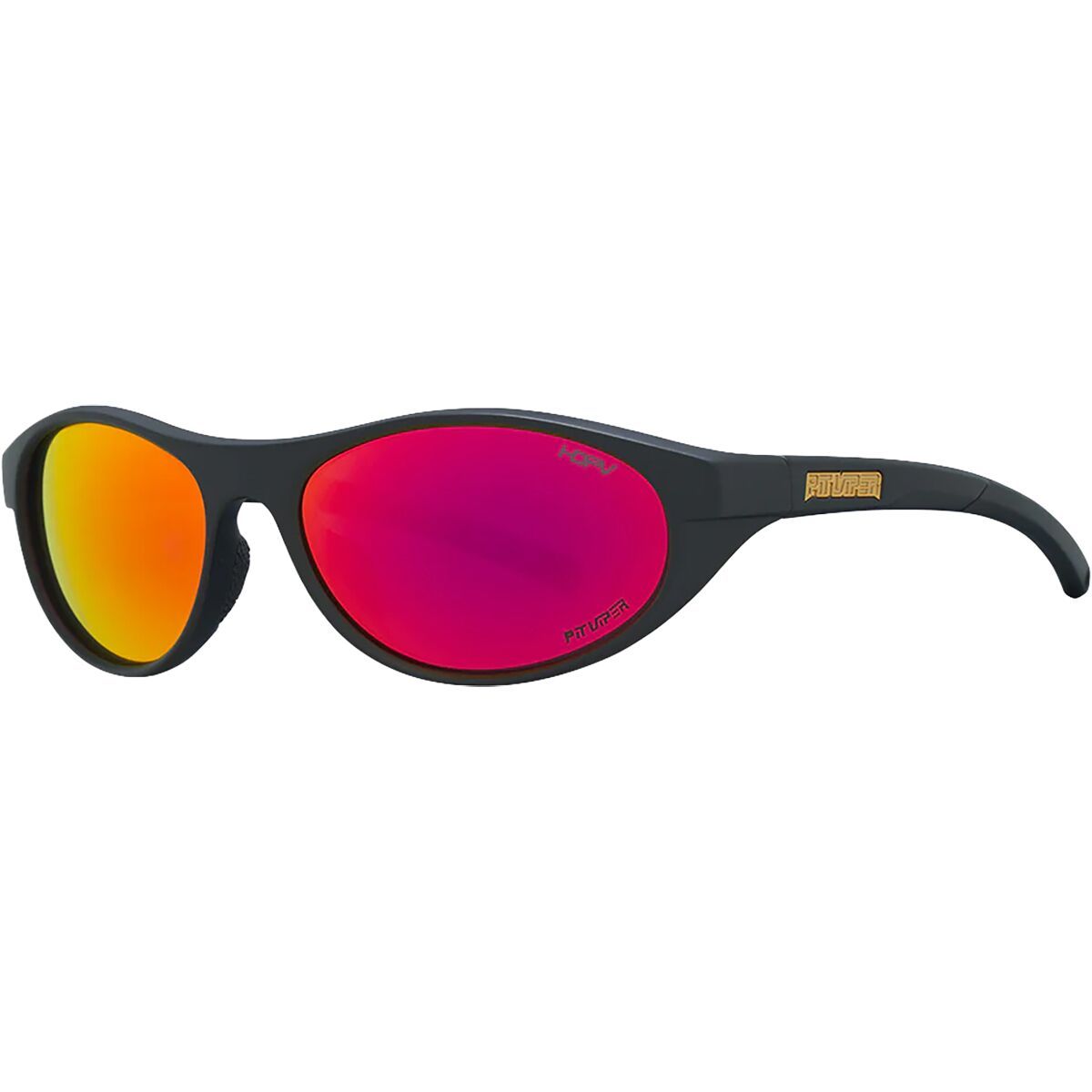 Image of Pit Viper The Altimeter HDPV Polarized Sunglasses Exec HDPV Polarized Red, One Size