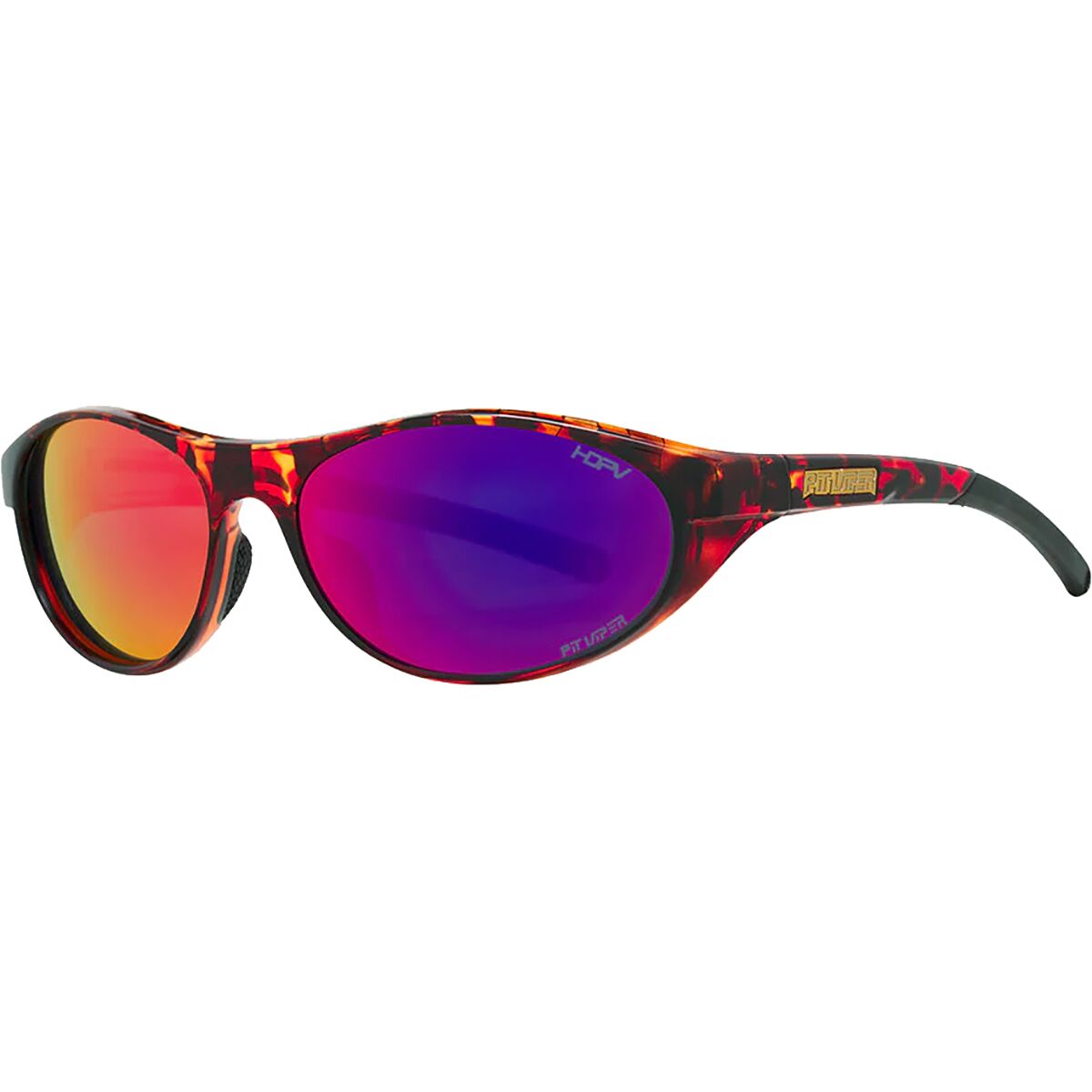 Image of Pit Viper The Altimeter HDPV Polarized Sunglasses The Geothermal/Z87+ HDPV Polarized Red, One Size