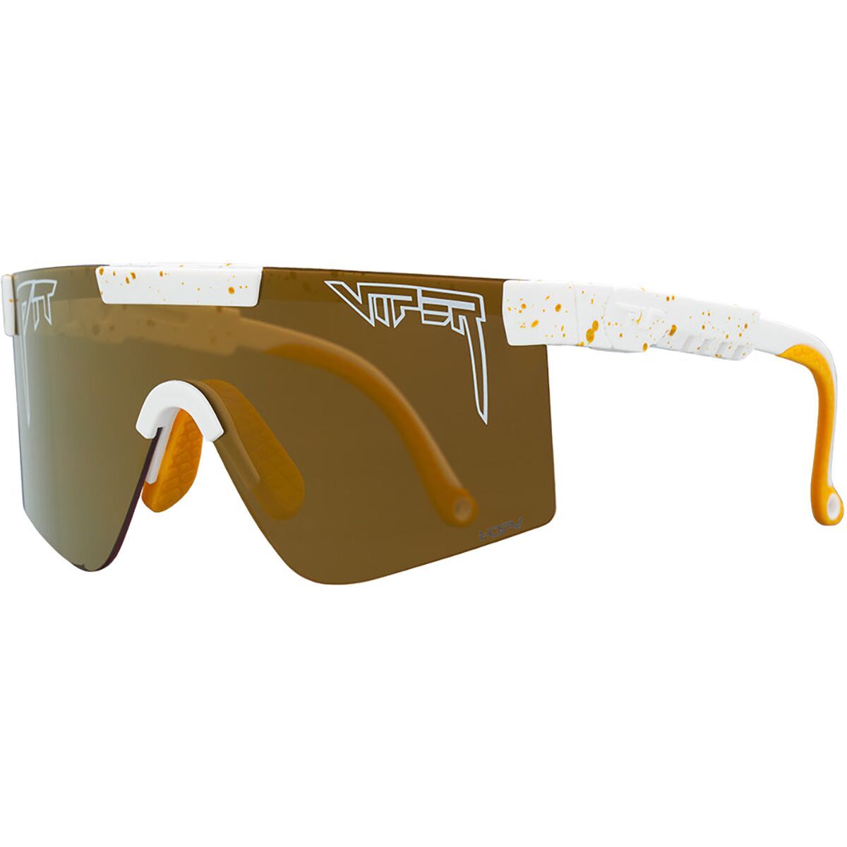 Image of Pit Viper The Original HDPV Polarized Sunglasses J-Lo HDPV Polarized Gold, Wide