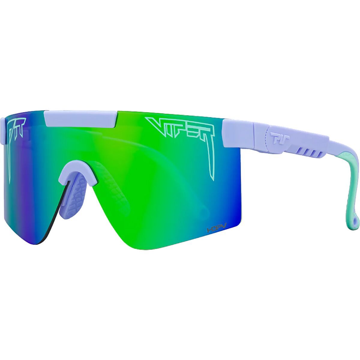 Image of Pit Viper The Original HDPV Polarized Sunglasses Moontower HDPV Polarized Blue-Green, Wide