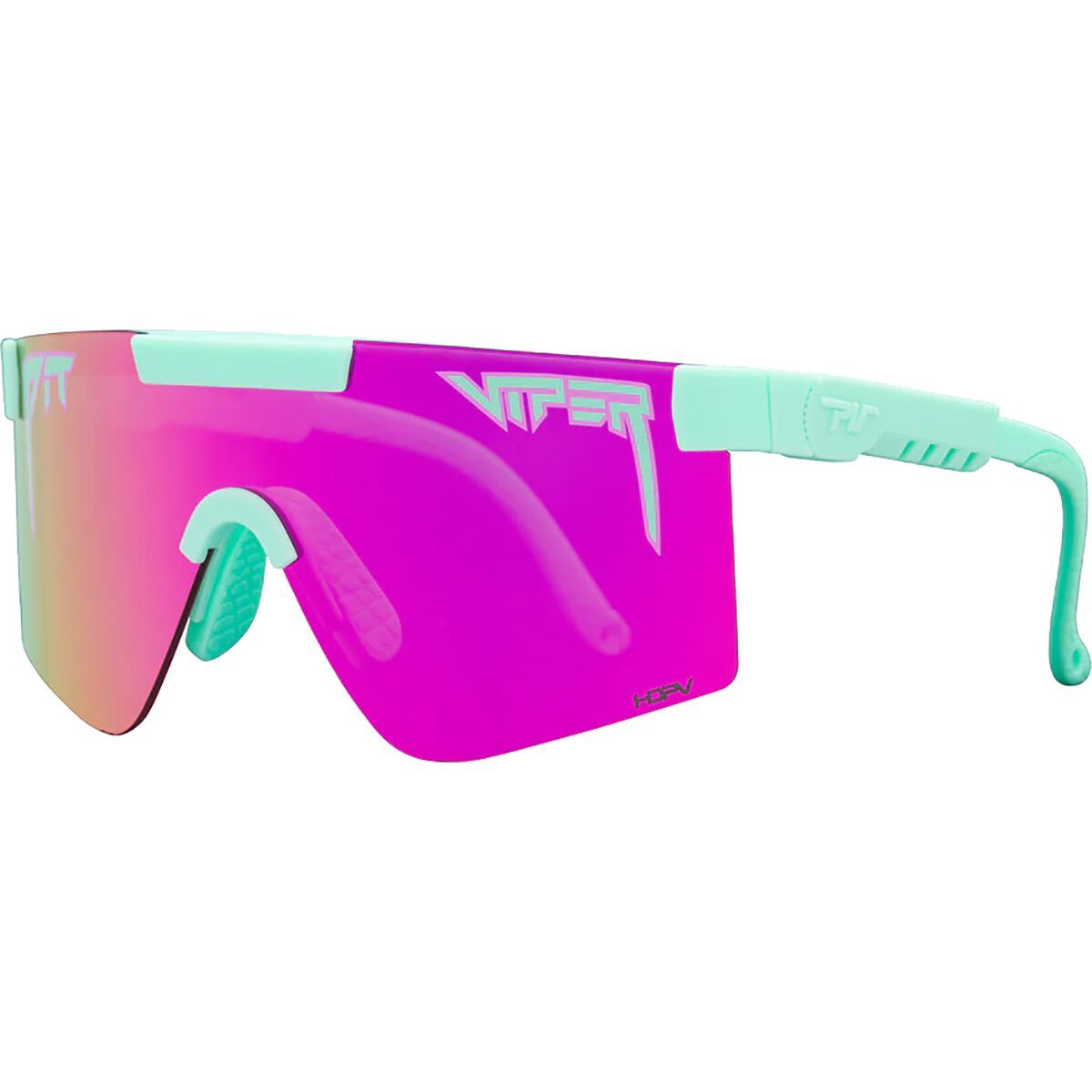 Image of Pit Viper The Original HDPV Polarized Sunglasses Oral Exam HDPV Polarized Pink, Wide