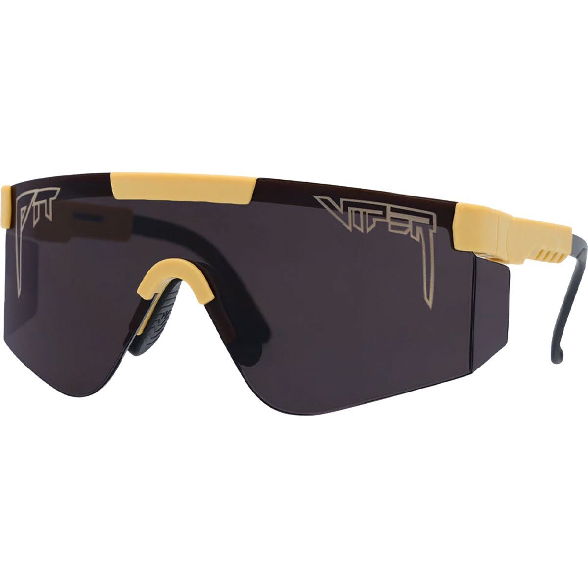 Image of Pit Viper The Original Sunglasses Sandstorm BALL-ISTIC Smoke, Wide