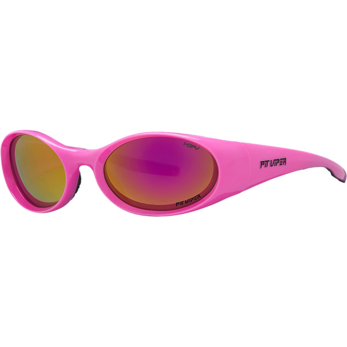 Image of Pit Viper The Slammer HDPV Polarized Sunglasses Juicy HDPV Polarized Pink, One Size