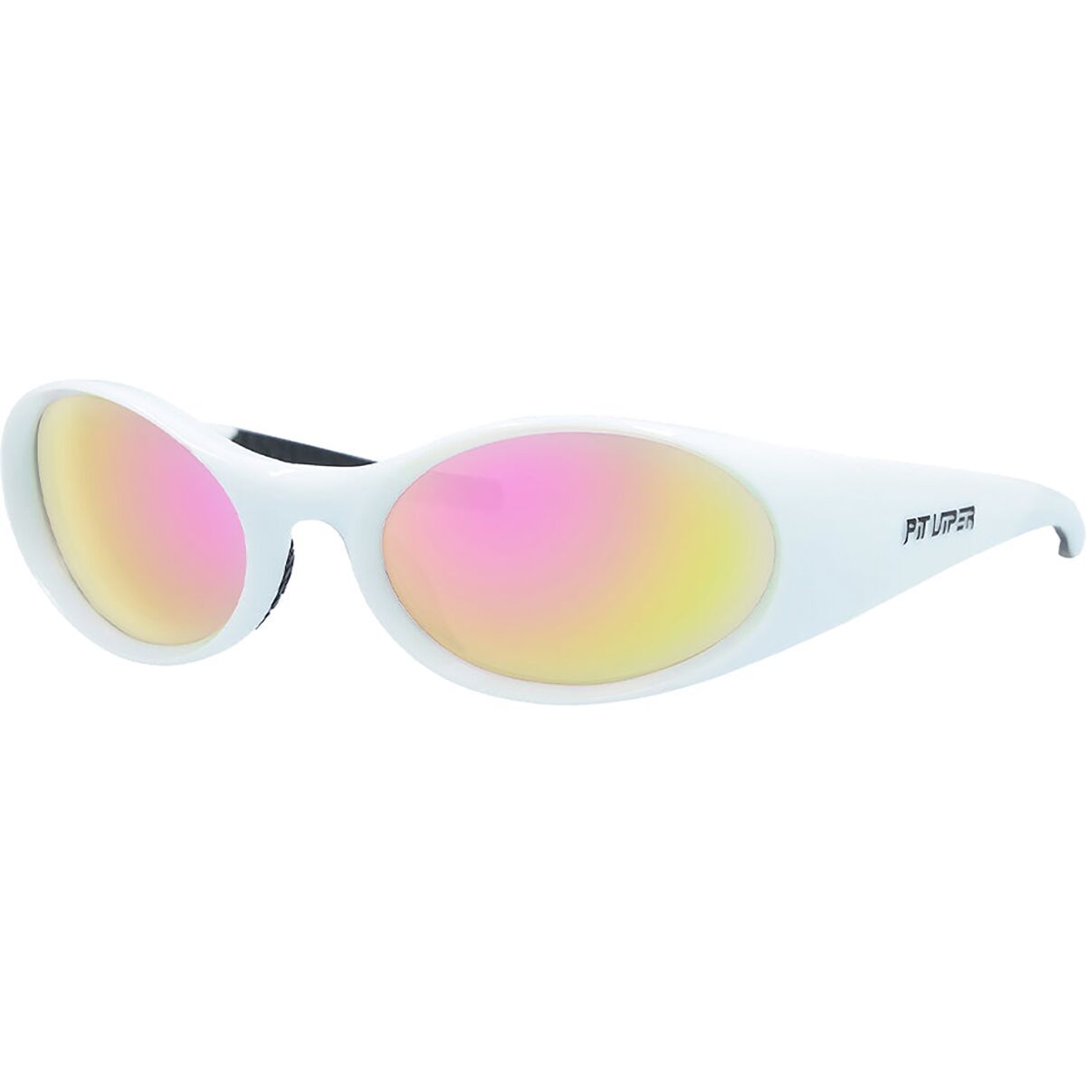 Image of Pit Viper The Slammer HDPV Polarized Sunglasses Miami Nights HDPV Polarized Pink, One Size