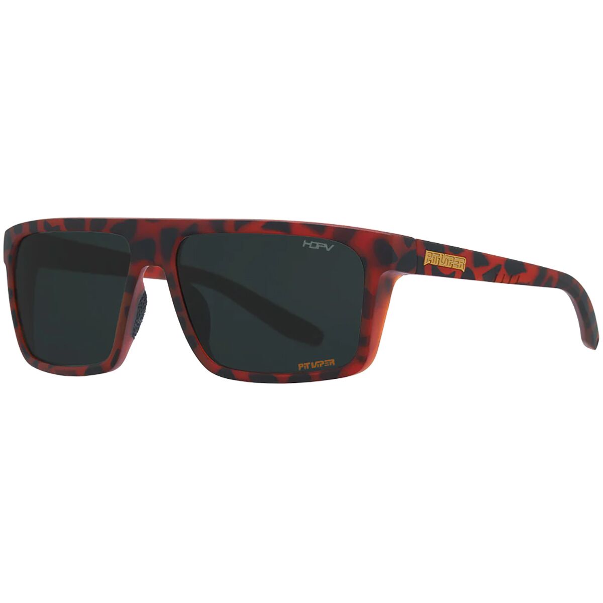 Pit Viper Pit Viper The Turboshaft HDPV Polarized Sunglasses Landlocked HDPV Polarized Smoke, One Size