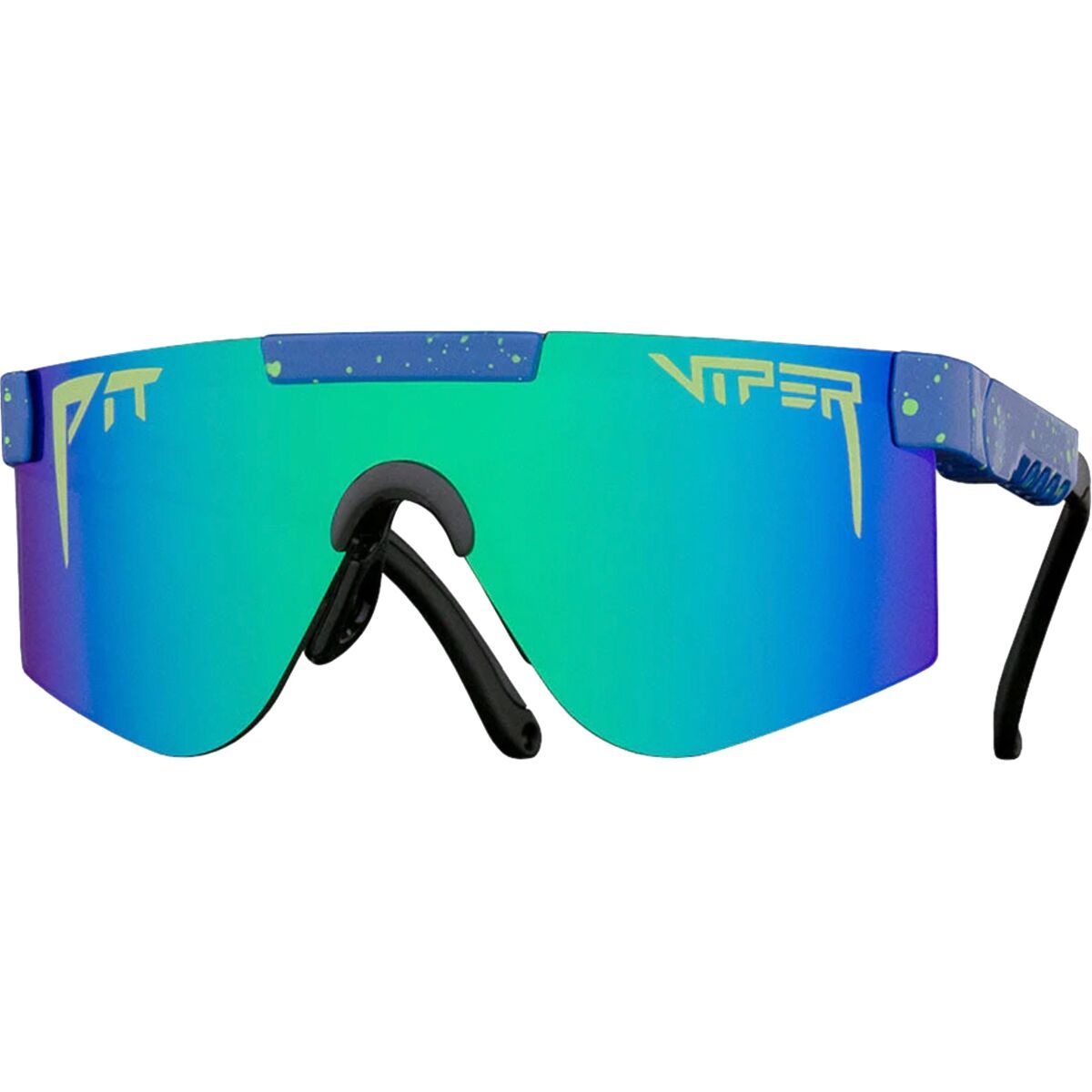 Image of Pit Viper The XS Sunglasses Leonardo Blue-Green, One Size