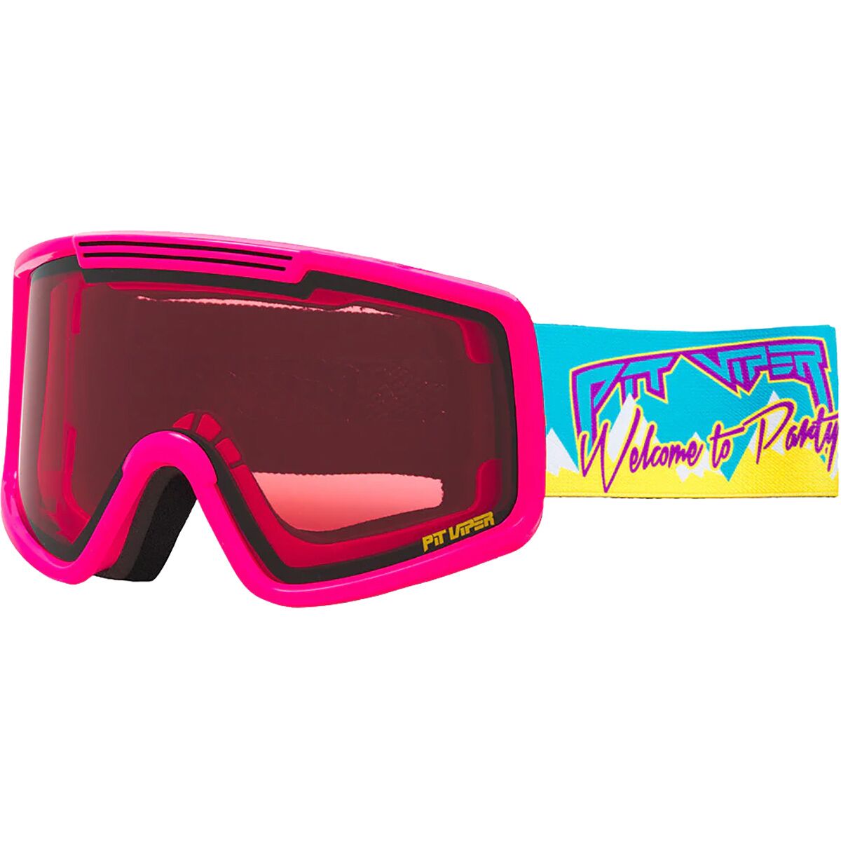 Image of Pit Viper The French Fry Goggle The Party Mountain/Rose, S