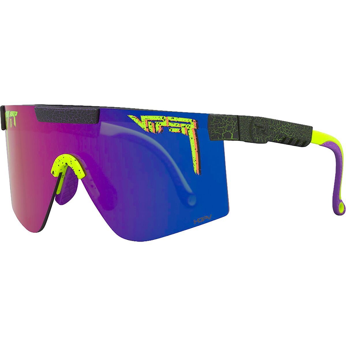 Image of Pit Viper The Electroshock Original Polarized Sunglasses HDPV Polarized Pink-Purple, Regular