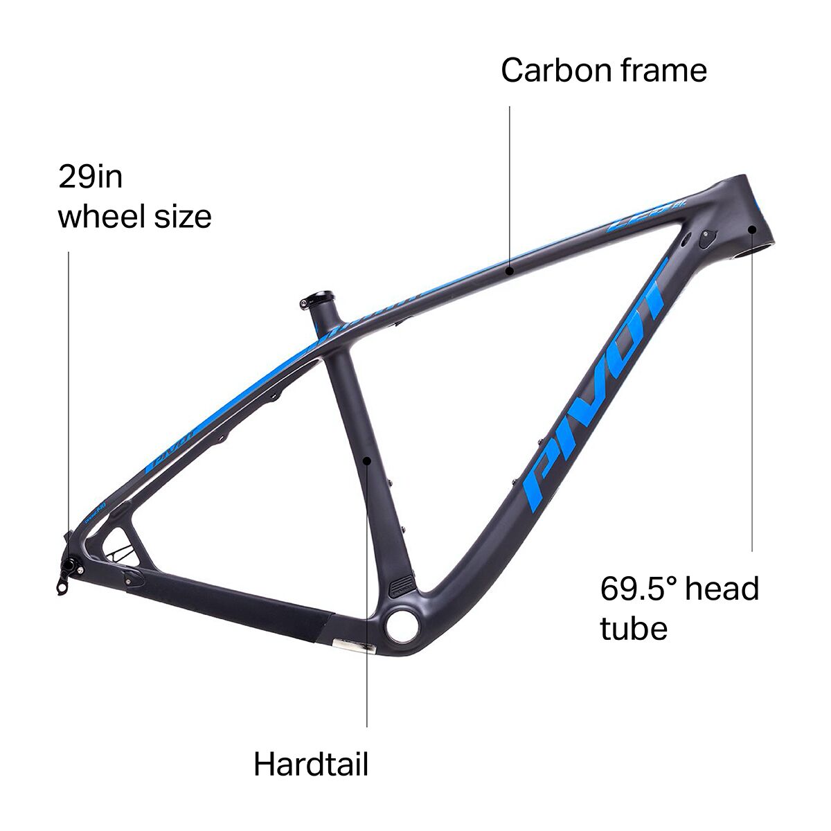 Pivot LES SL Carbon Mountain Bike Frame - Bike