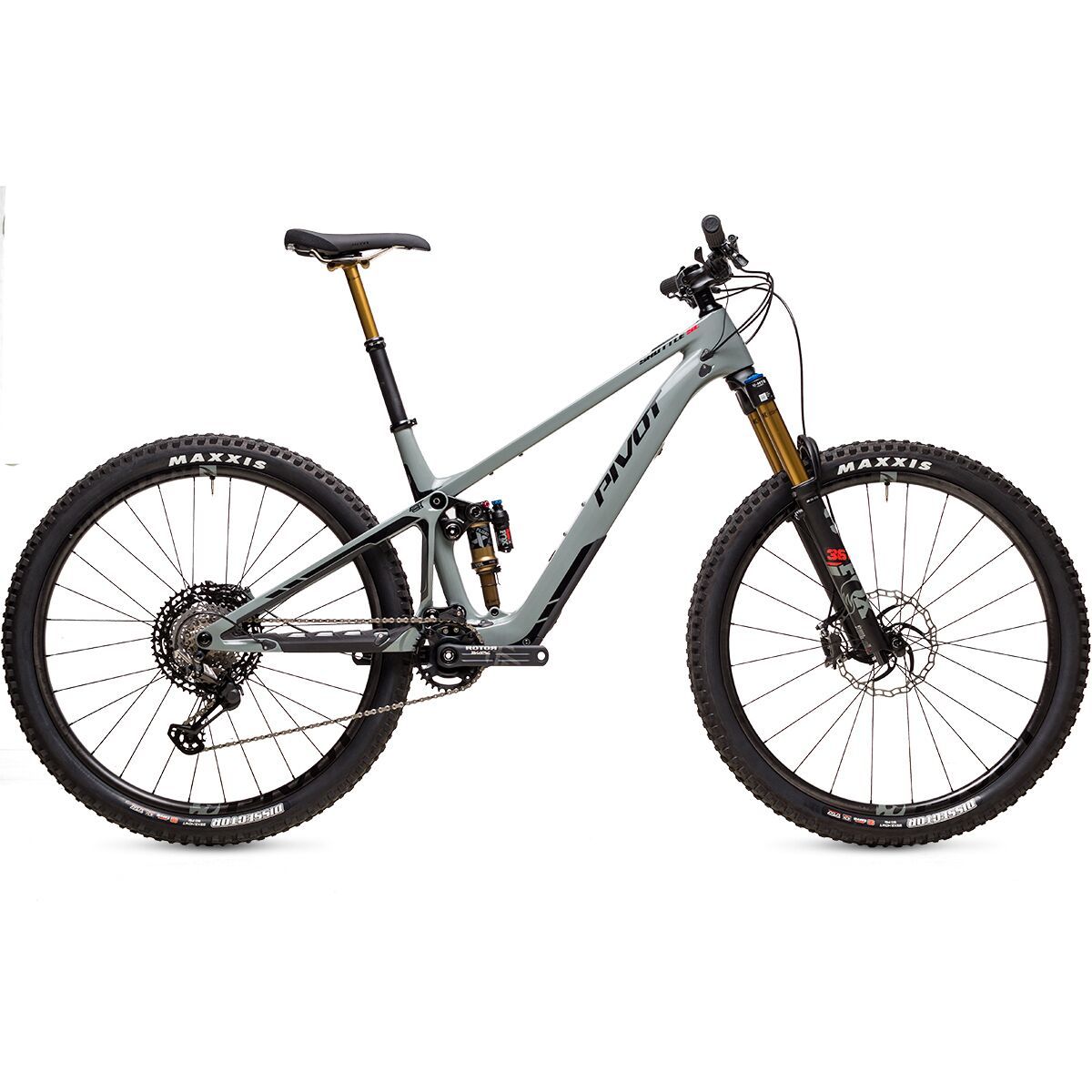 Pivot Shuttle SL Team XTR Carbon Wheel E-Bike Desert Sage Green, L