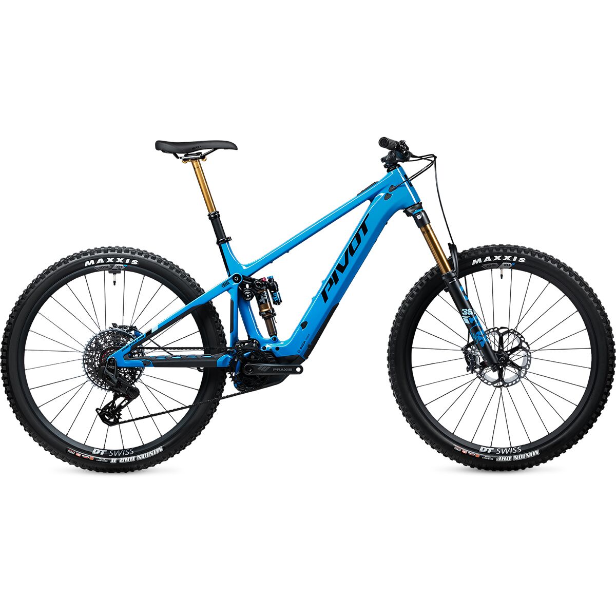 Image of Pivot Shuttle AM Pro X0 Transmission E-Bike Blue Neptune, XL