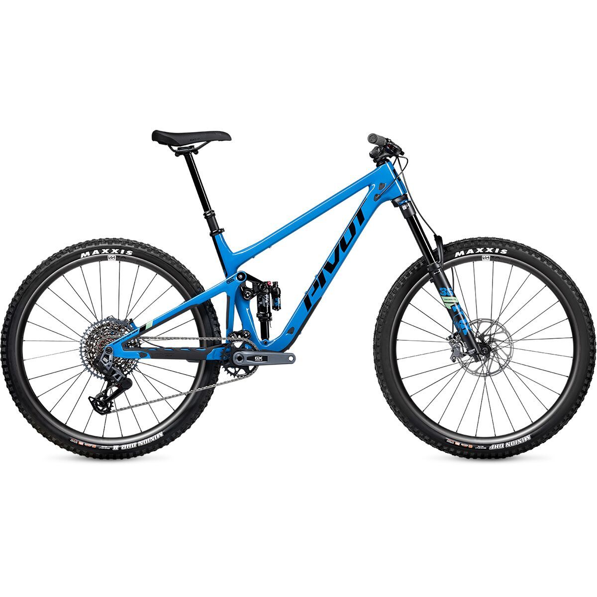Image of Pivot Switchblade Ride GX Transmission Mountain Bike Blue Neptune, L