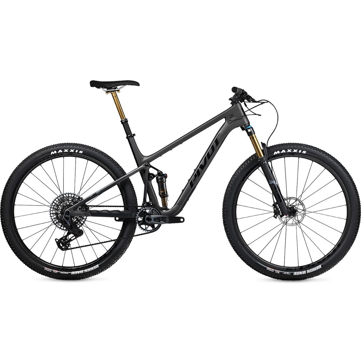 Pivot Pivot Mach 4 SL Pro X0 Transmission Carbon Wheel Mountain Bike Midnight Sky, L