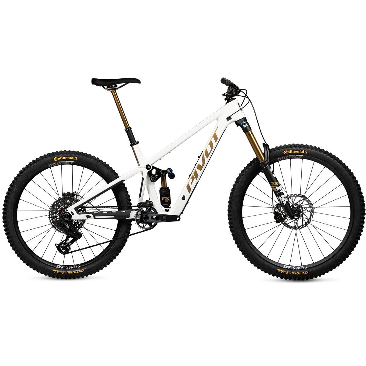 Image of Pivot Firebird Pro X0 T-Type MX Mountain Bike White Gold, M