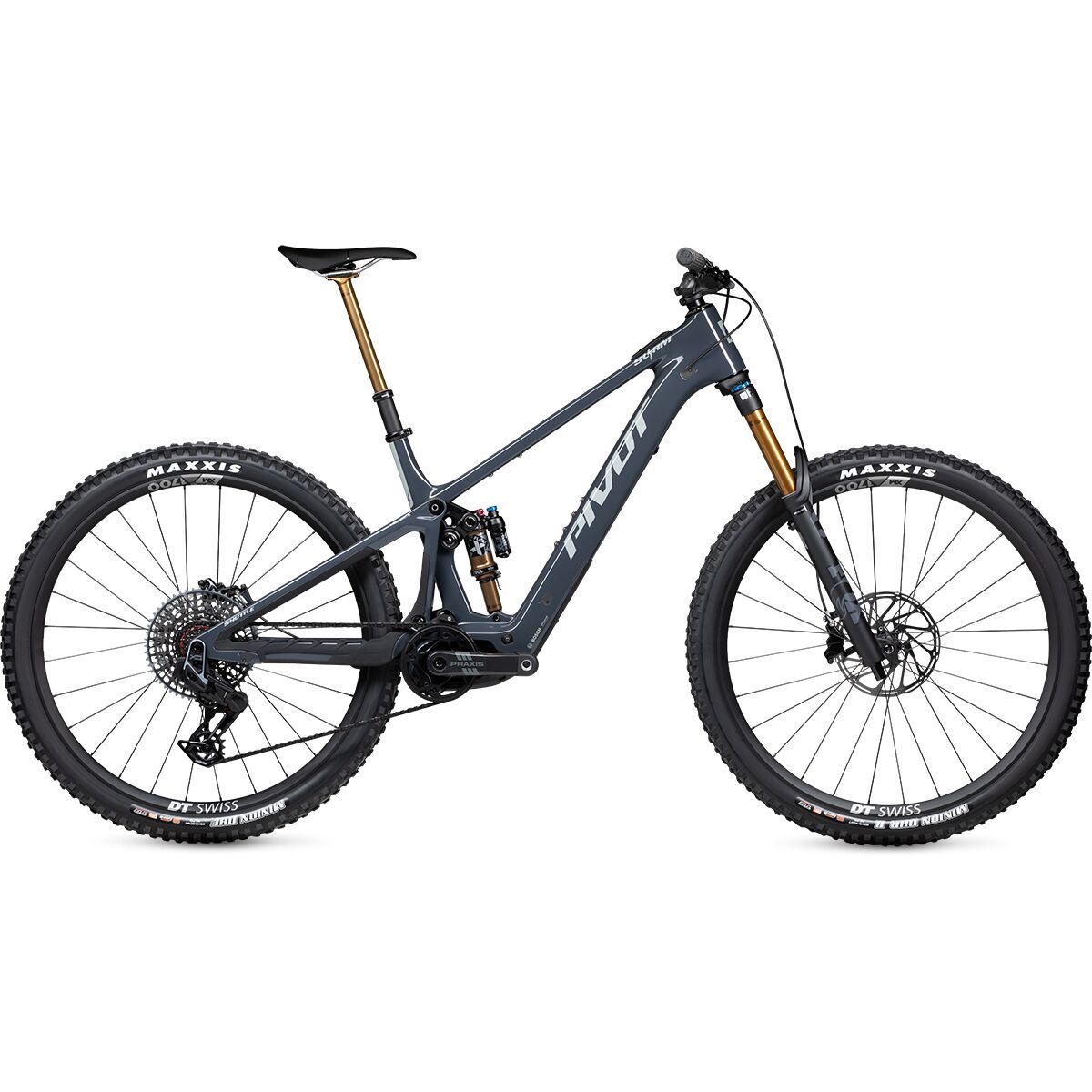 Pivot Shuttle SL AM Pro X0 T-Type E-Bike Grey Gloss, S